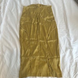 Gucci vintage silk skirt RARE